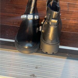 Art Class Black Ankle Boots